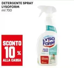 Panorama Detergente spray Lysoform offerta