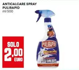 Panorama Anticalcare spray Pulirapid offerta