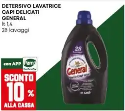 Panorama Detersivo lavatrice capi delicati General offerta