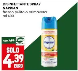 Panorama Disinfettante spray Napisan fresco pulito o primavera offerta