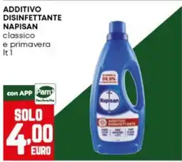 Panorama Additivo disinfettante Napisan classico e primavera offerta