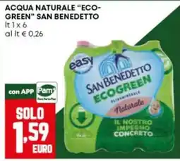 Panorama Acqua naturale Eco Green San Benedetto offerta