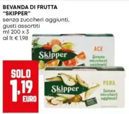 Panorama Beveranda di frutta Skipper offerta