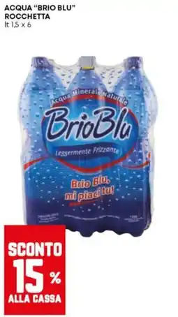 Panorama Acqua Minerale Naturale Brio Blu offerta