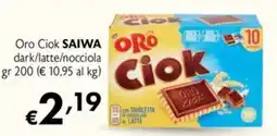 Maxi Supermercati Oro Ciok SAIWA offerta