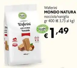 Maxi Supermercati Waferini MONDO NATURA offerta