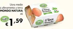 Maxi Supermercati Uova medie MONDO NATURA offerta