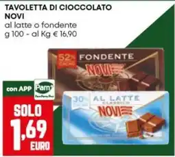 Panorama Tavoletta di cioccolato Novi offerta