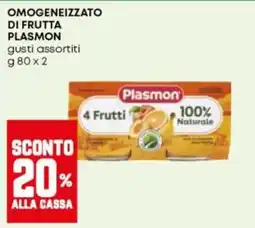 Panorama Omogeneizzato di frutta Plasmon offerta