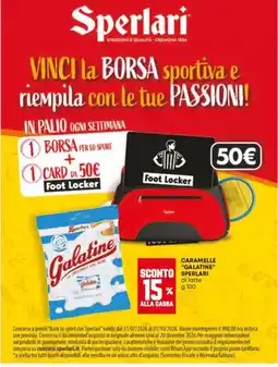 Panorama Caramelle Galatine Sperlari al latte offerta