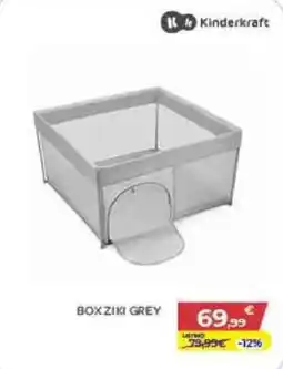 Bimbo Store Box Ziki Grey Kinderkraft offerta