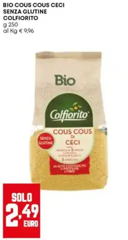 Panorama Cous cous di ceci Colfiorito offerta