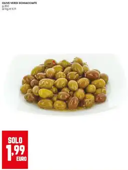Panorama Olive verdi schiacciate offerta