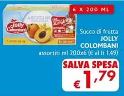 Maxi Supermercati Succo di frutta Jolly Colombani offerta