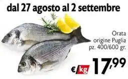 Maxi Supermercati Orata origine Puglia offerta