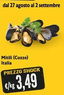 Maxi Supermercati Mitili (Cozze) offerta