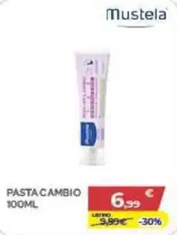 Bimbo Store Mustela pasta cambio offerta