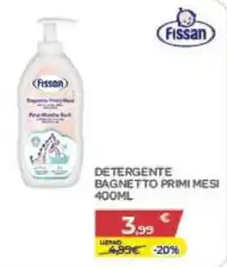 Bimbo Store Fissan Detergente Bagnetto Primi Mesi offerta