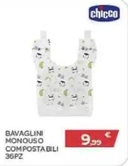 Bimbo Store Bavaglini monouso compostabili chicco offerta