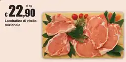 Sì con te Lombatine di vitello nazionale offerta
