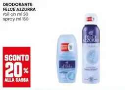 Panorama Deodorante Felce Azzurra offerta