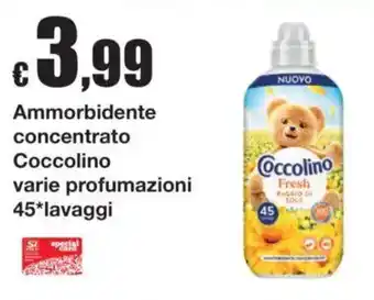 Ammorbidente concentrato Coccolino