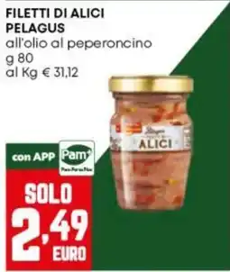 Panorama Filetti di alici Pelagus offerta