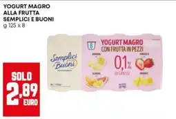 Panorama Yogurt magro alla frutta semplici e buoni offerta