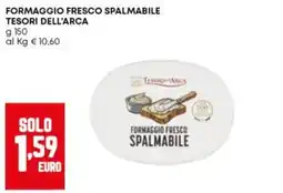 Panorama Formaggio fresco spalmabile Tesori dell'Arca offerta