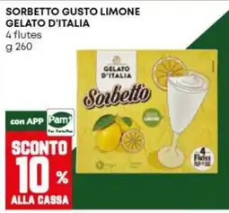 Panorama Sorbetto gusto limone Gelato d'Italia offerta