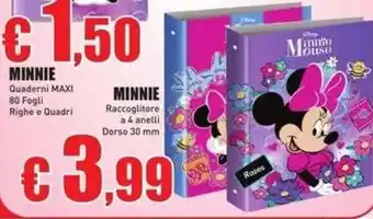 Minnie Quaderni MAXI