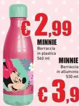 Casalandia Borraccia in plastica Minnie offerta