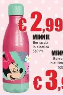 Casalandia Minnie Borraccia in plastica offerta