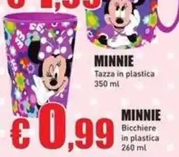 Casalandia Minnie Tazza in plastica offerta