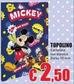 Casalandia Topolino cartellina offerta