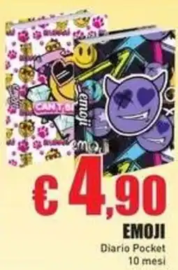Casalandia Emoji Diario Pocket offerta