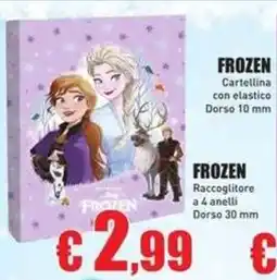 Casalandia Frozen Cartellina con elastico offerta
