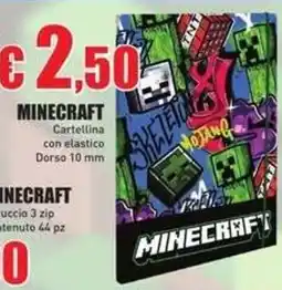 Casalandia Cartellina Minecraft offerta