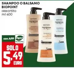 Panorama Shampoo o balsamo biopoint offerta