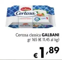 Maxi Supermercati Certosa classica Galbani offerta