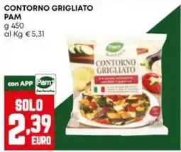 Panorama Contorno grigliato Pam offerta