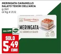 Panorama Meringata al caramello salato Tesori dell'Arca offerta