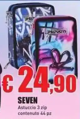 Casalandia Astuccio 3 zip Seven offerta