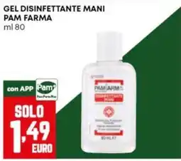 Panorama Gel disinfettante mani Pam Farma offerta