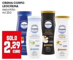 Panorama Crema corpo Leocrema offerta