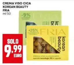 Panorama Crema viso Cica Korean Beauty Fria offerta