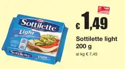 Sì con te Sottilette light offerta