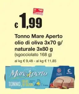 Sì con te Tonno Mare Aperto offerta