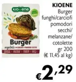 Maxi Supermercati Kioene Burger vegetale offerta
