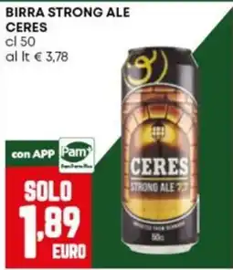 Panorama Ceres strong ale offerta